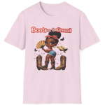 Boots on the Ground Softstyle T-Shirt - Cute Niche Design, Trendy Tee, Unique Graphic Shirt, Stylish Top, Casual Wear